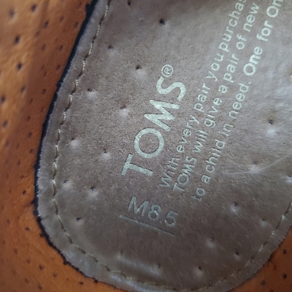 Toms Denim Wingtip Oxfords Men’s Size 8.5M Shoes main image 10